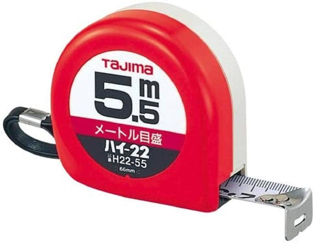 Amazon.co.jp: タジマ(Tajima) コンベックス 5.5m×22mm ハイ22